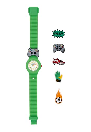 Hip Hop Pintastic HWU1318 Orologio Bambini Verde 32 mm