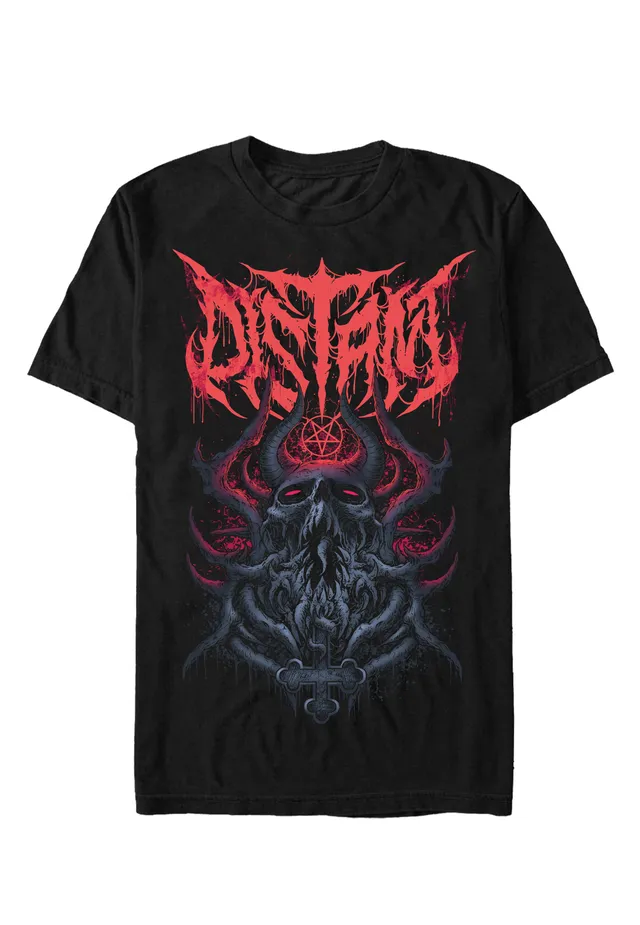 Distant Ritual T-Shirt Nera Deathcore Manica Corta
