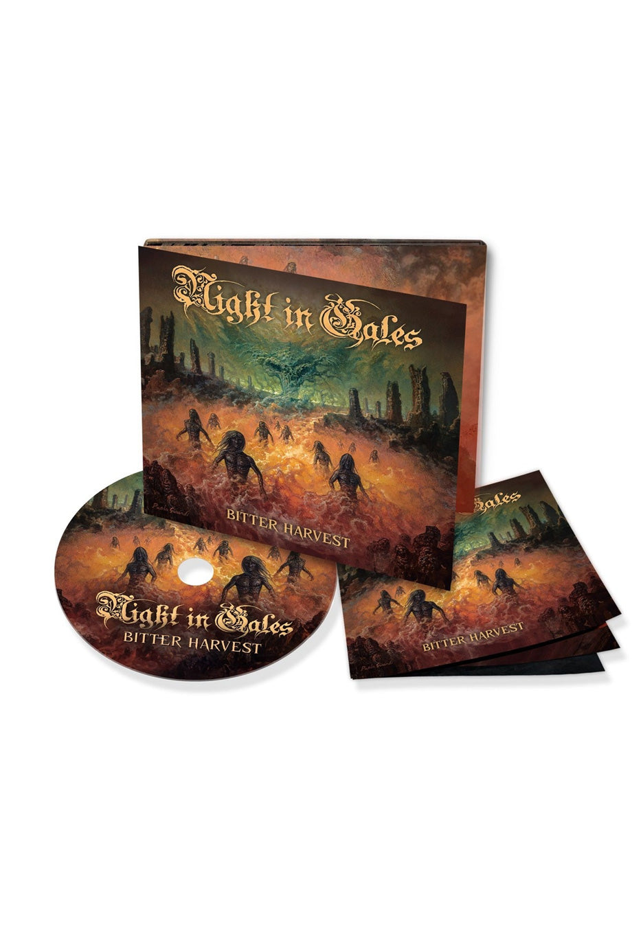 Night In Gales Bitter Harvest Digipak CD death metal
