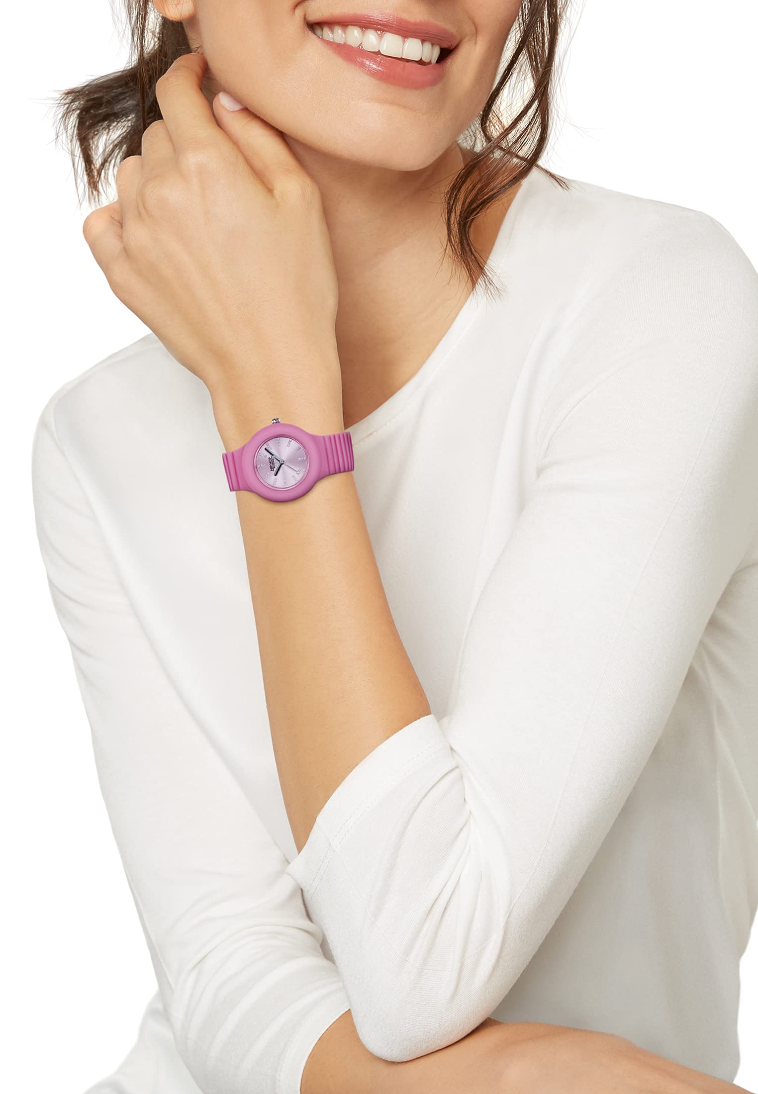 Hip Hop Hero 32 Orologio Donna Silicone Impermeabile 10 m