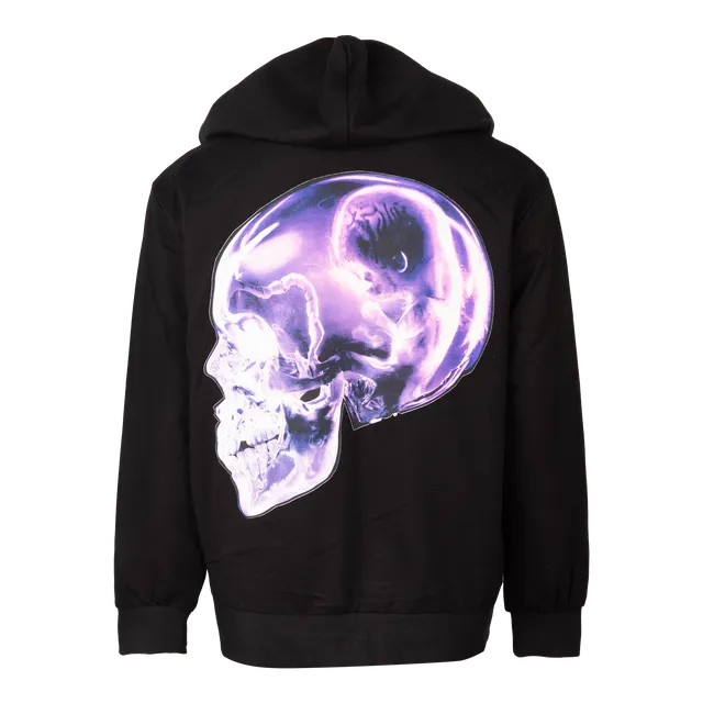 Tool Fetus In Skull felpa zip L foderata con cappuccio