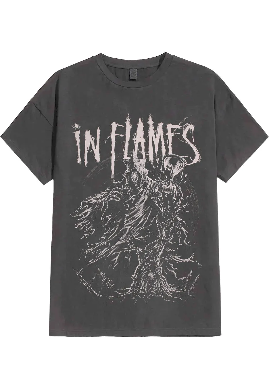 In Flames End Of Time T-Shirt uomo grigia