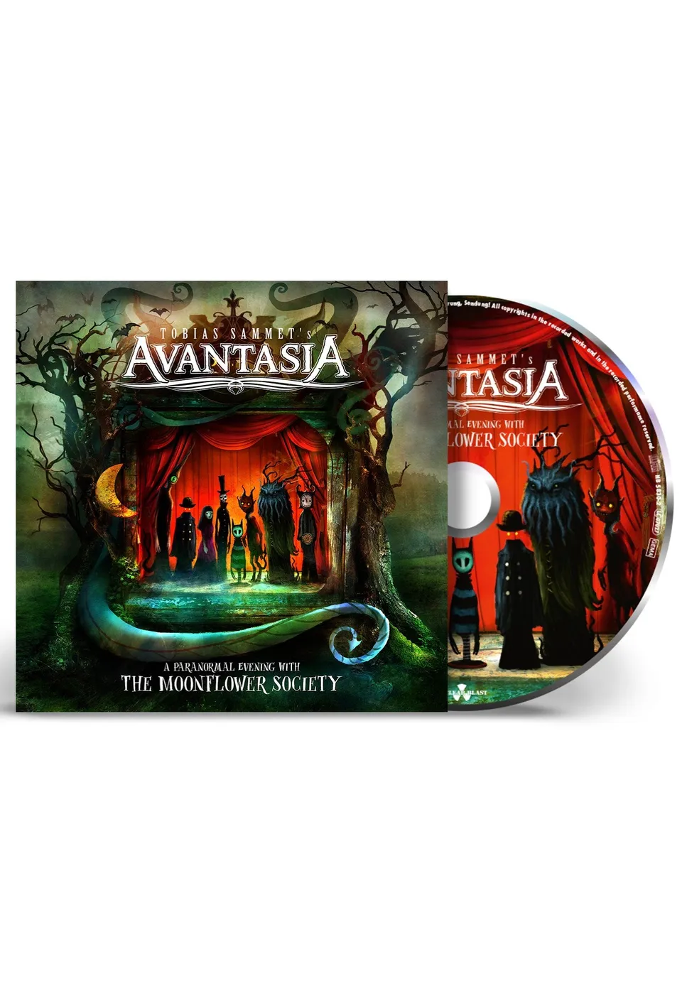 Avantasia A Paranormal Evening with the Moonflower Society CD power metal