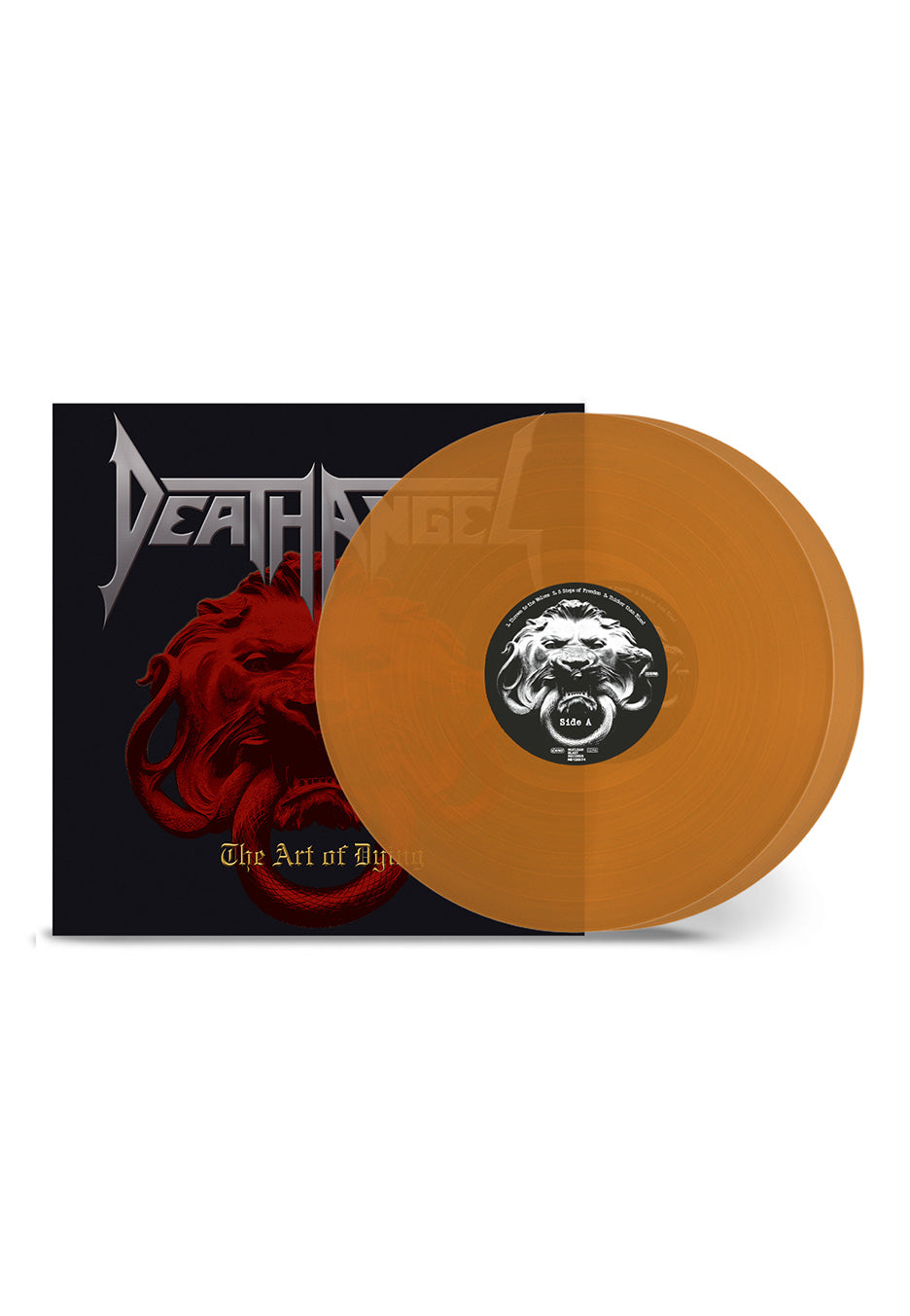 Death Angel Art Of Dying 2 LP giallo trasparente thrash