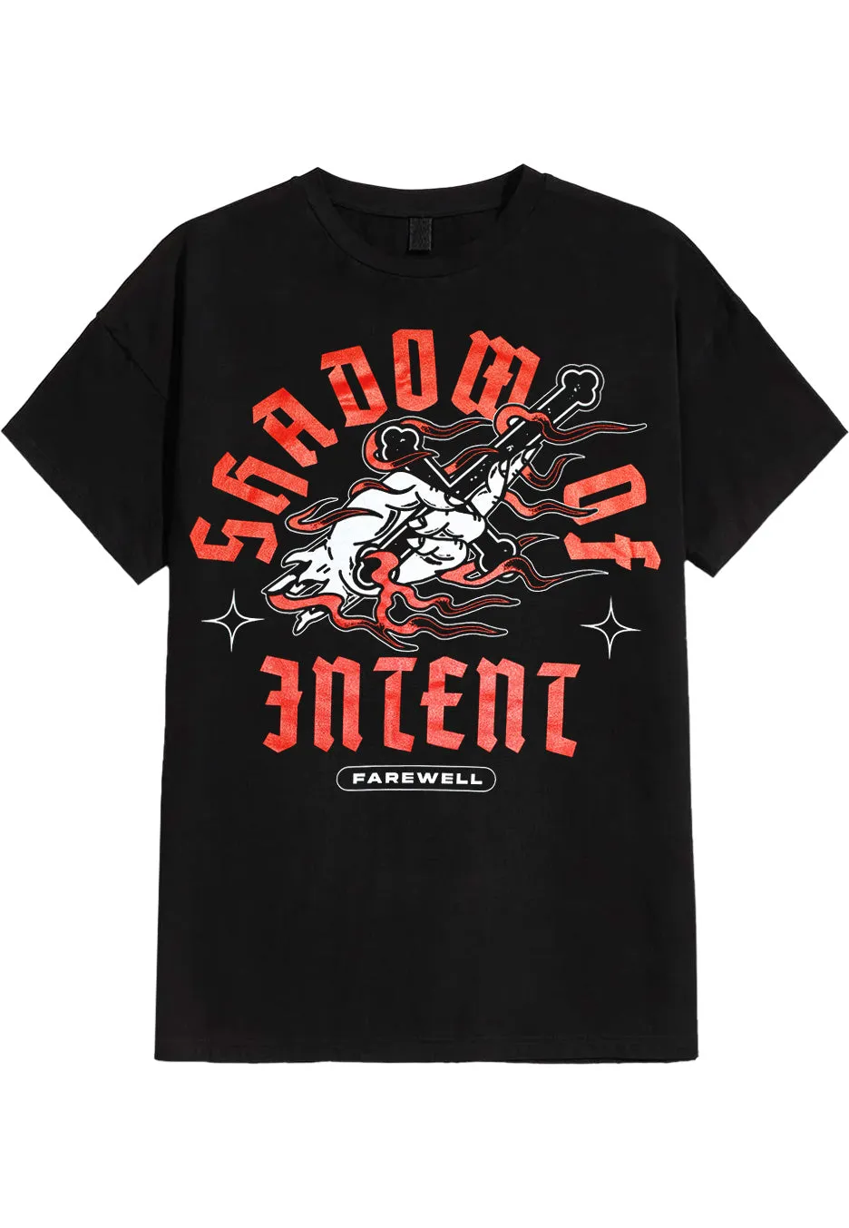 Shadow Of Intent Farewell T-Shirt Nera Manica Corta