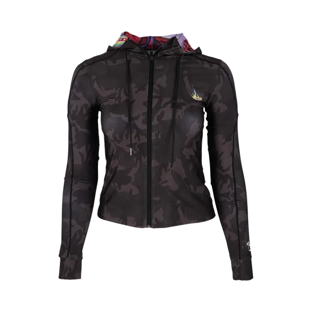 Tool Lateralus Felpa donna zip camo nero taglia M
