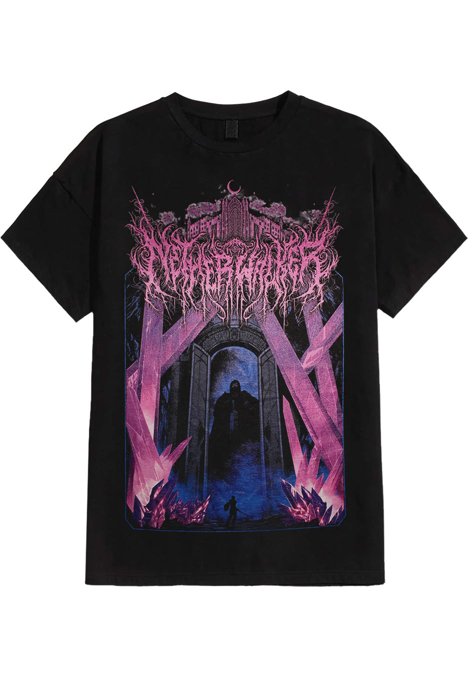 Netherwalker Crystal Knight maglietta nera manica corta