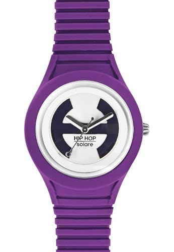 Hip Hop Hero.Dot Solar orologio donna Lady Violet 34 mm