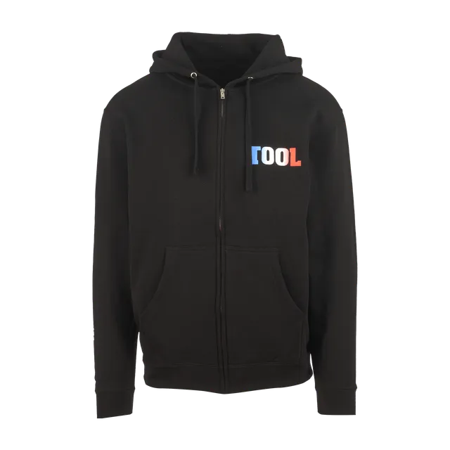 Tool 2025 Pacific Rim Tour felpa cappuccio taglia L cotone