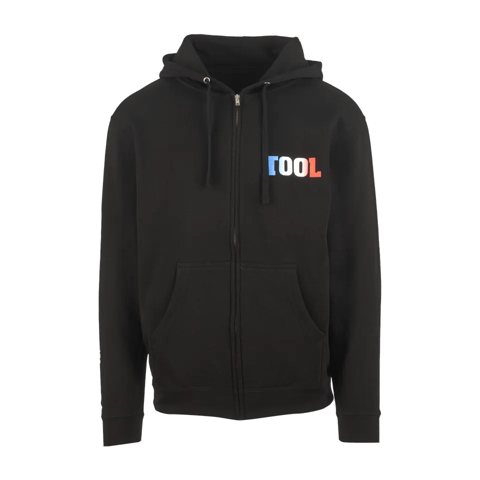 Tool 2025 Pacific Rim Tour felpa cappuccio taglia L cotone