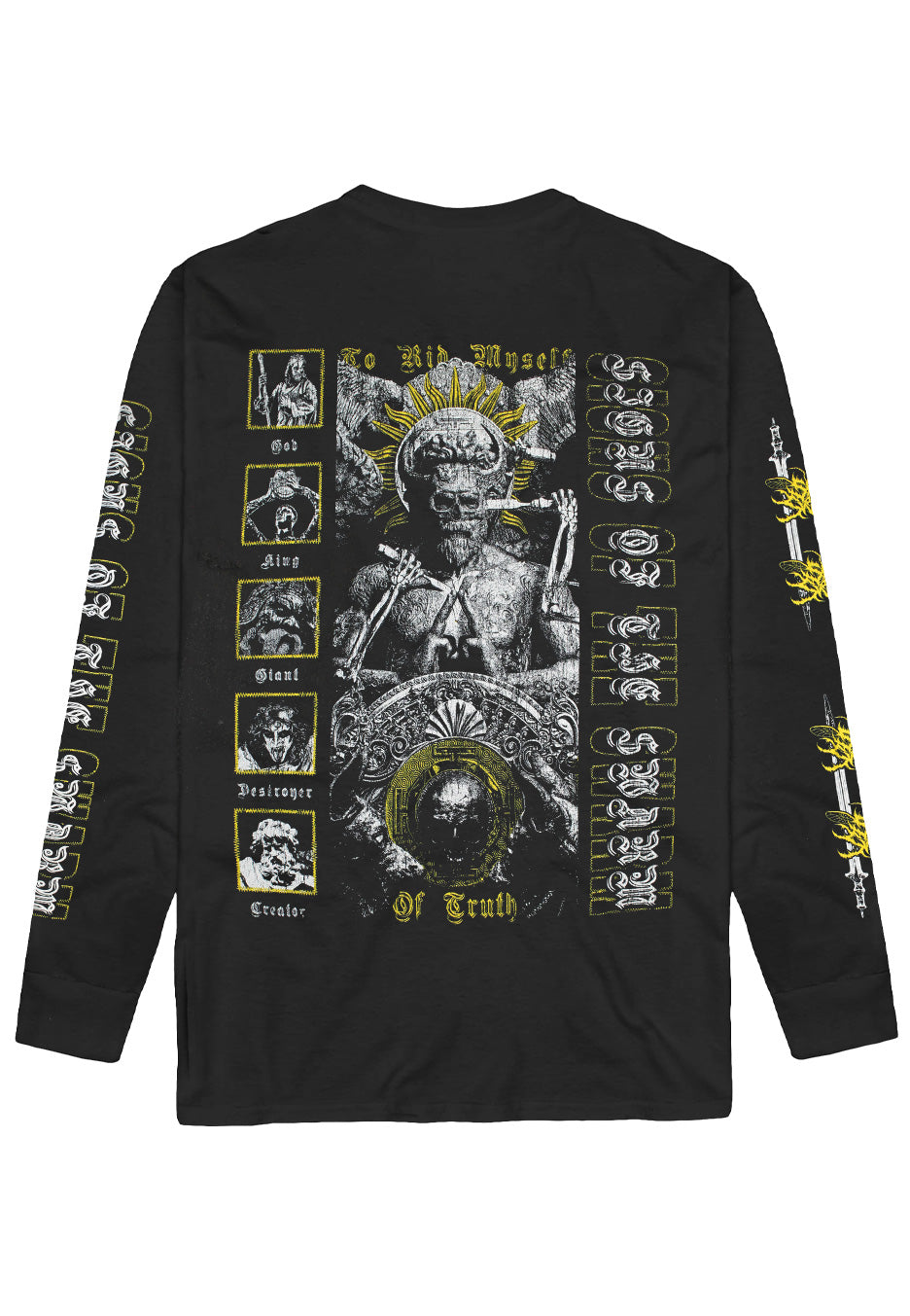 Signs Of The Swarm Creation Longsleeve nero taglia L