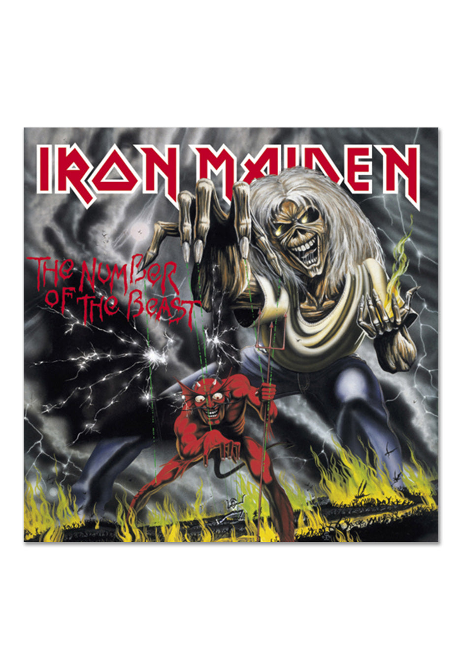 Iron Maiden The Number Of The Beast Vinile LP