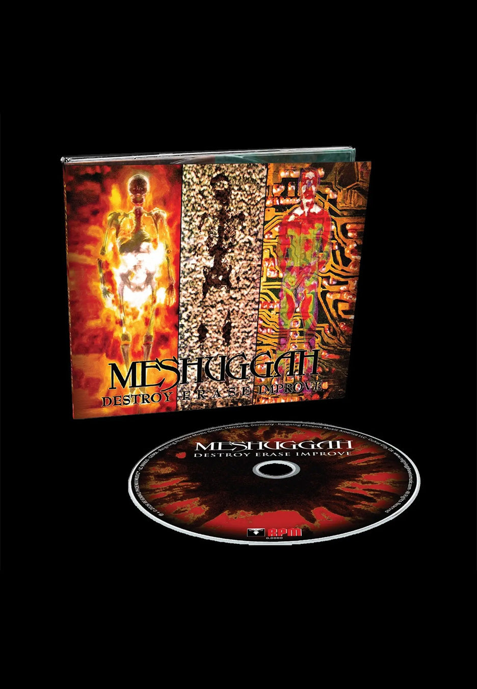 Meshuggah Destroy Erase Improve CD digipak rimasterizzato