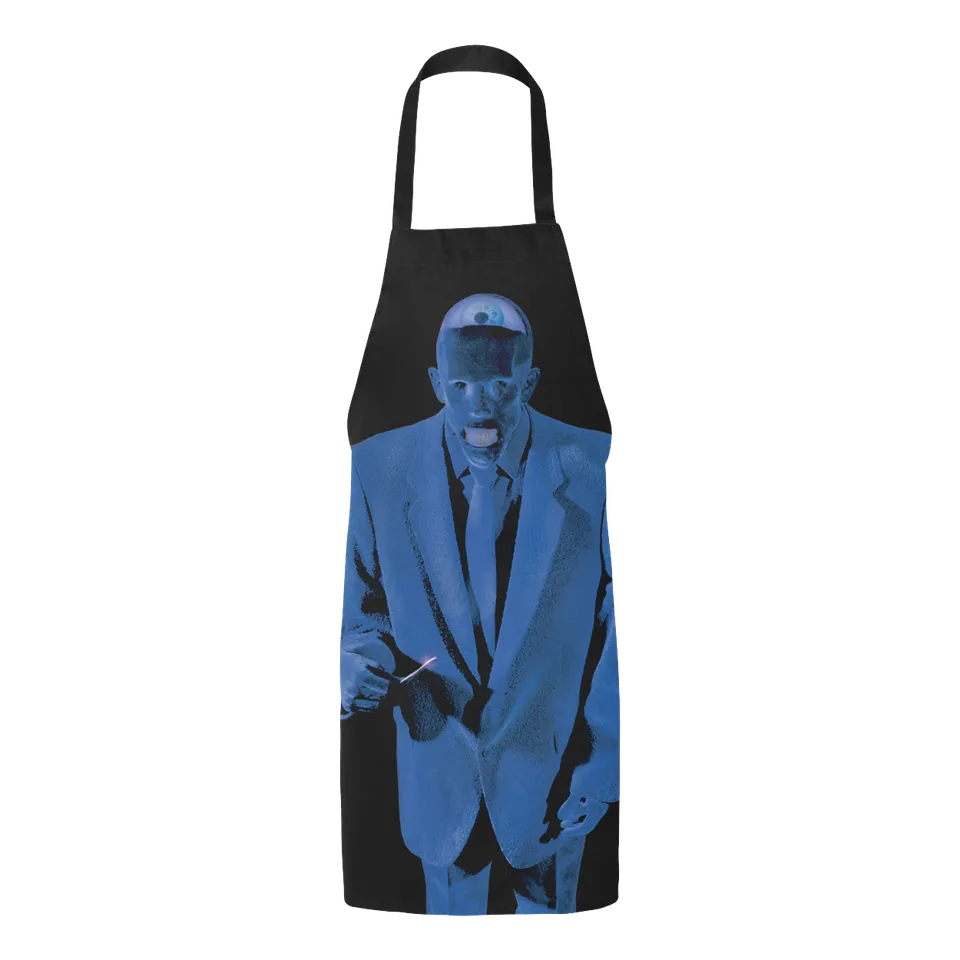 Tool Aenima Blue Man grembiule cucina blu cotone