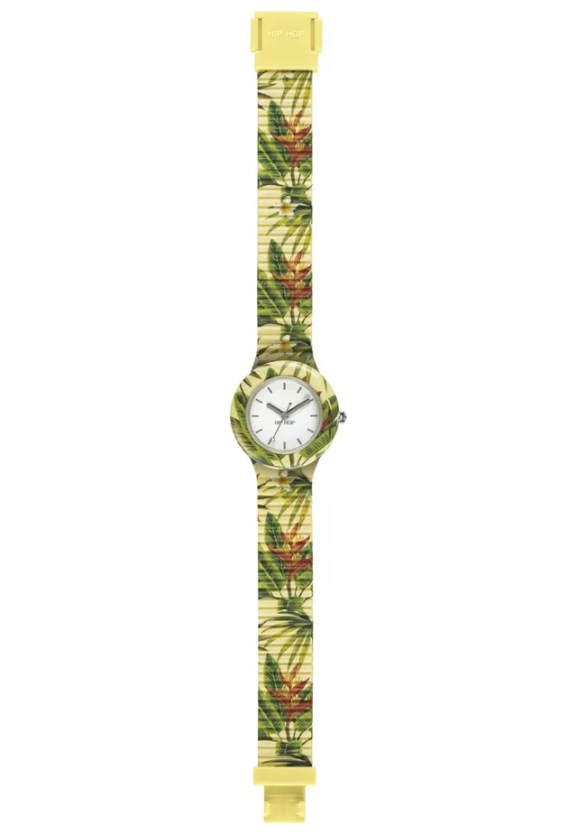 Hip Hop Hero 32 HWU0779 Orologio Donna Giallo 32 mm