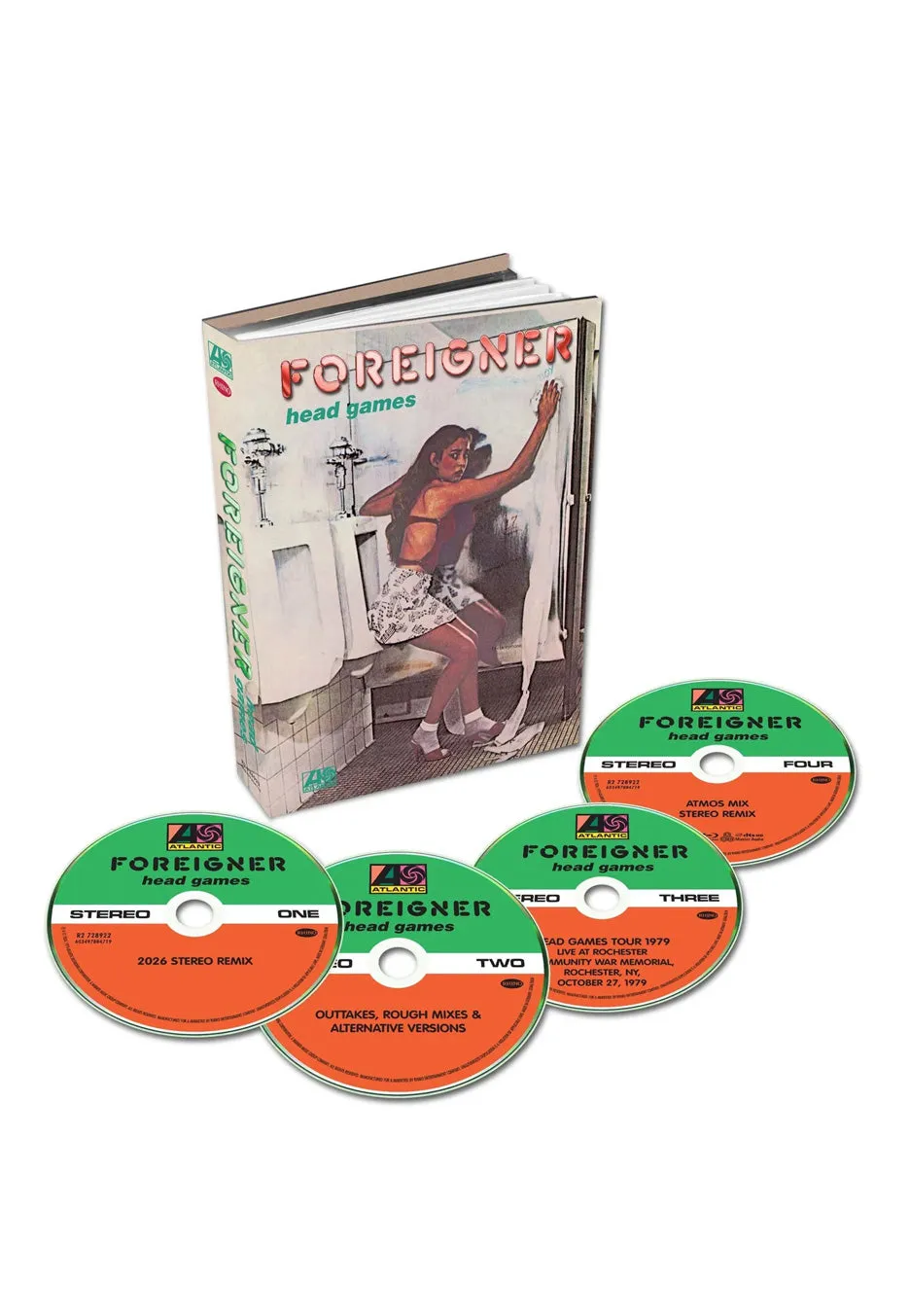 Foreigner Head Games CD Limited Edition 3 CD + Blu-ray hard rock