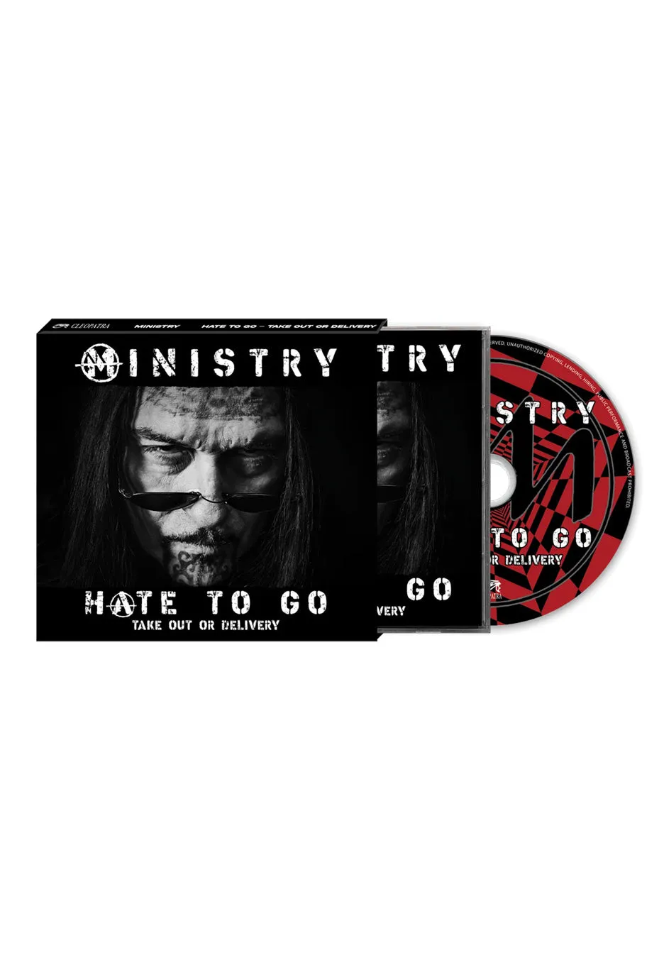 Ministry Hate To Go Take Out Or Delivery CD fisico