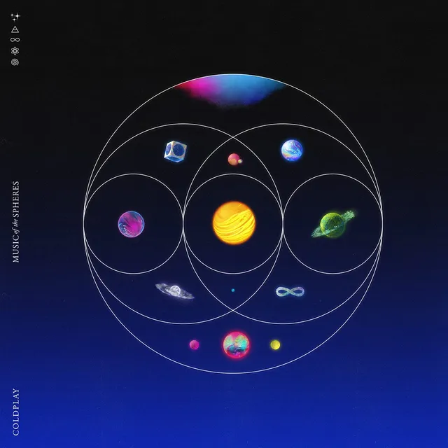 Coldplay Music of the Spheres CD album pop rock