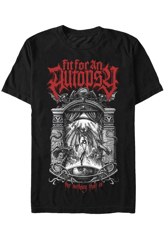 Fit For An Autopsy Death Arch t-shirt nera maniche corte