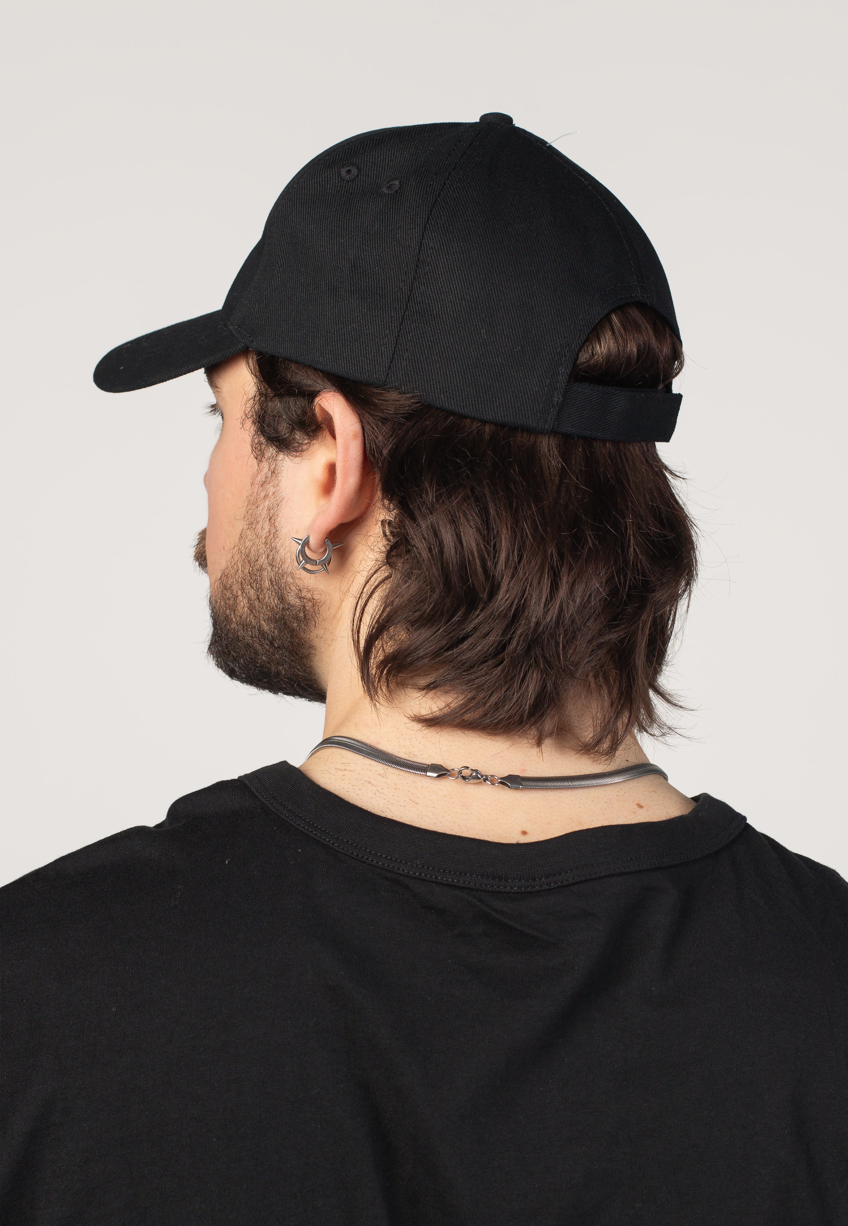 Metal Hammer Logo Cap cappellino nero strapback taglia unica