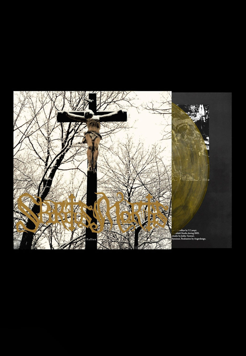 Spiritus Mortis Fallen Vinile Colorato Clear Gold