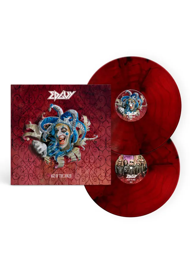 Edguy Age Of The Joker Doppio Vinile LP Colorato Power Metal