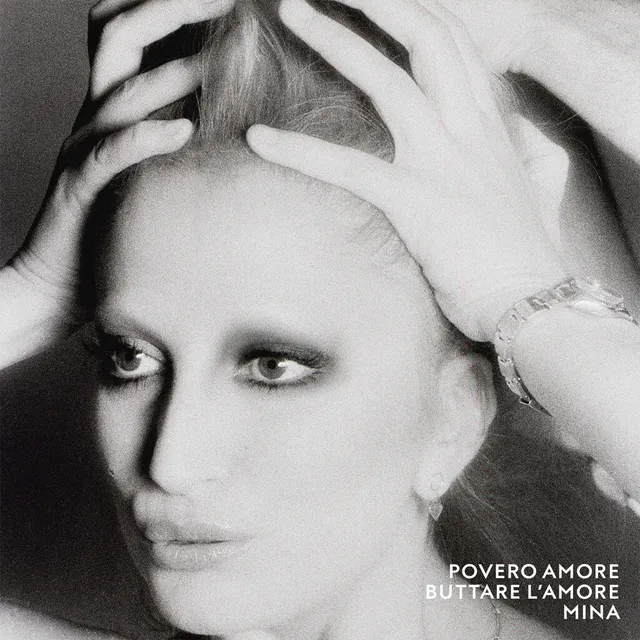 Mina Povero Amore Buttare L'Amore vinile LP 45 giri film