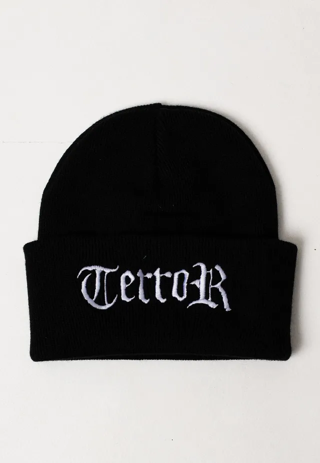 Terror Old Logo Beanie berretto nero onesize