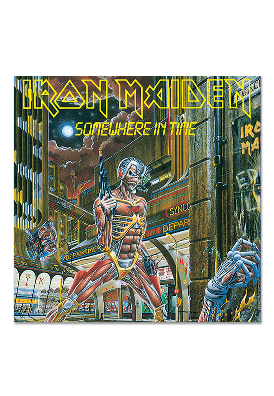 Iron Maiden Somewhere In Time vinile LP heavy metal
