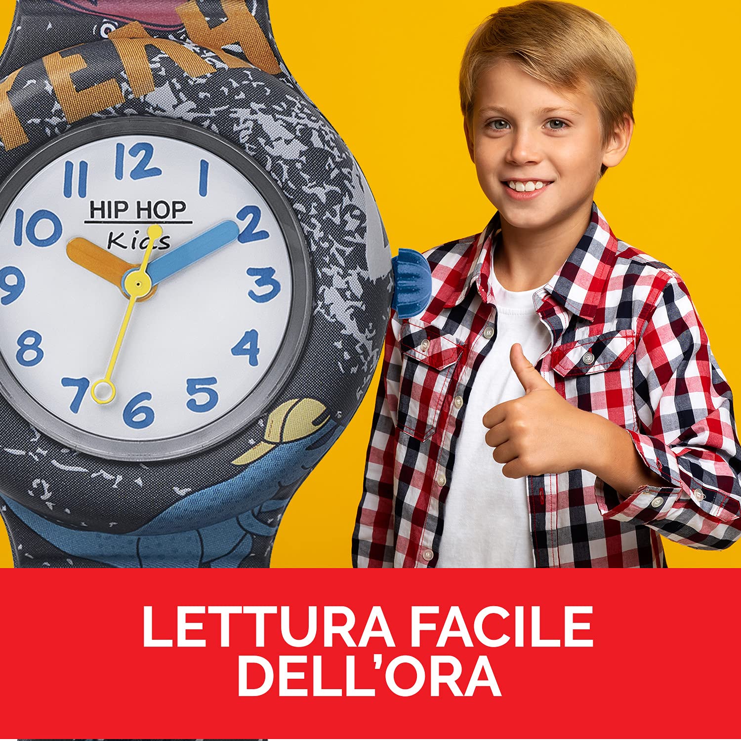 Hip Hop Kids Fun Dinosaur orologio bambino 28mm silicone