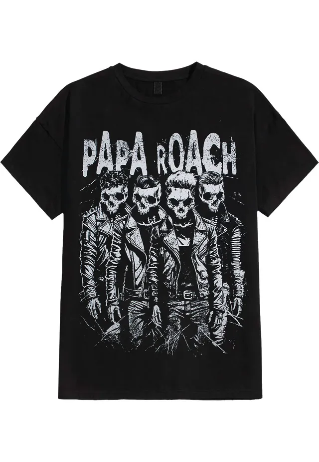 Papa Roach Born t-shirt nera nu metal