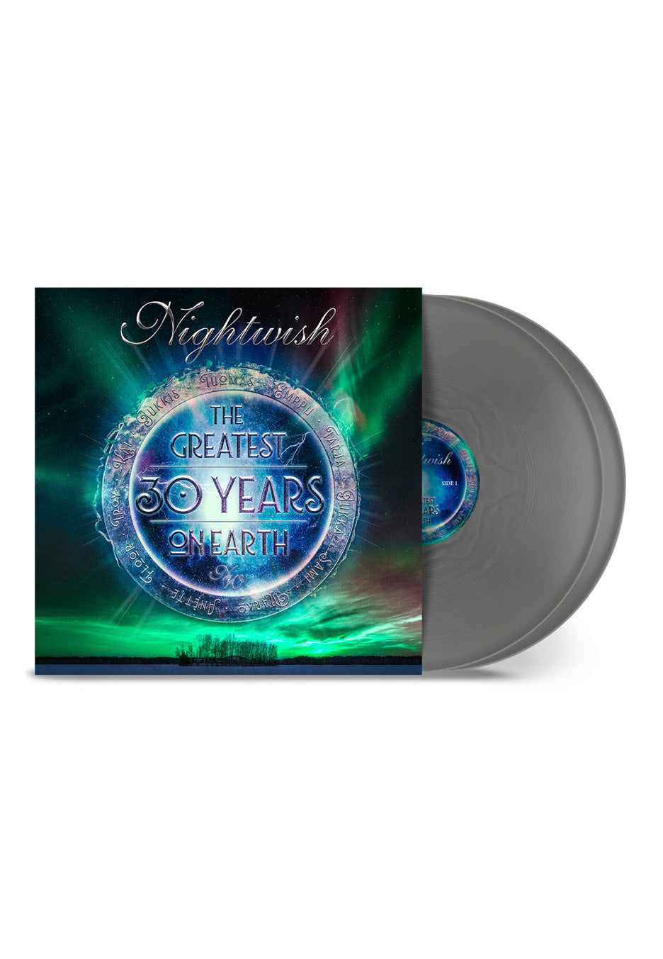 Nightwish The Greatest 30 Years On Earth box 4 vinili argento blu