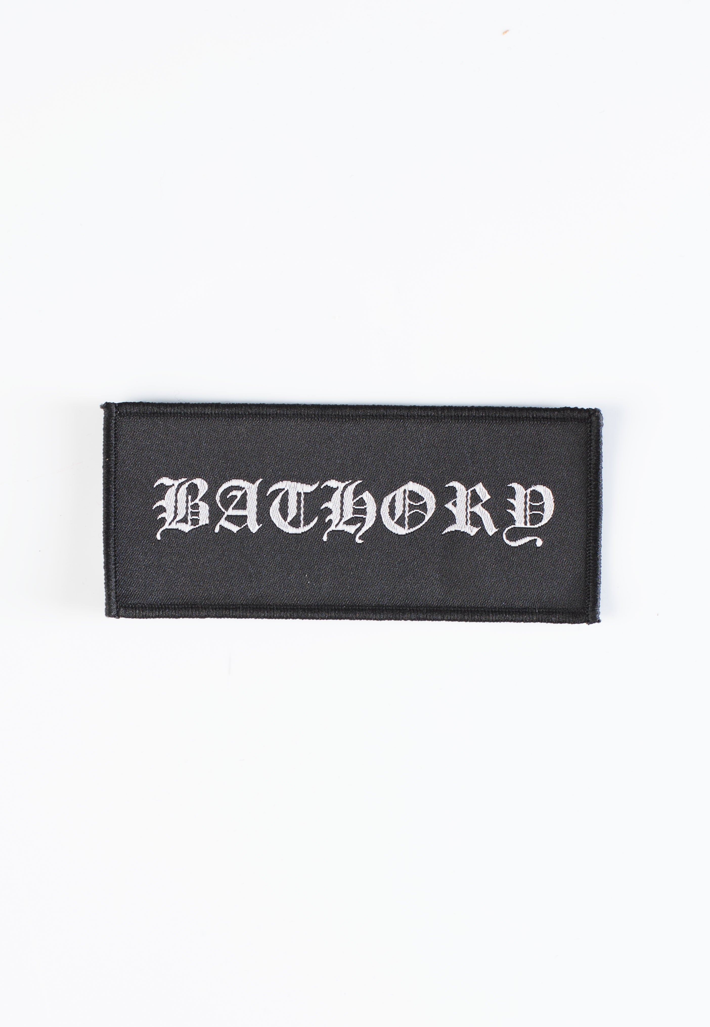 Bathory Logo patch nera onesize black metal