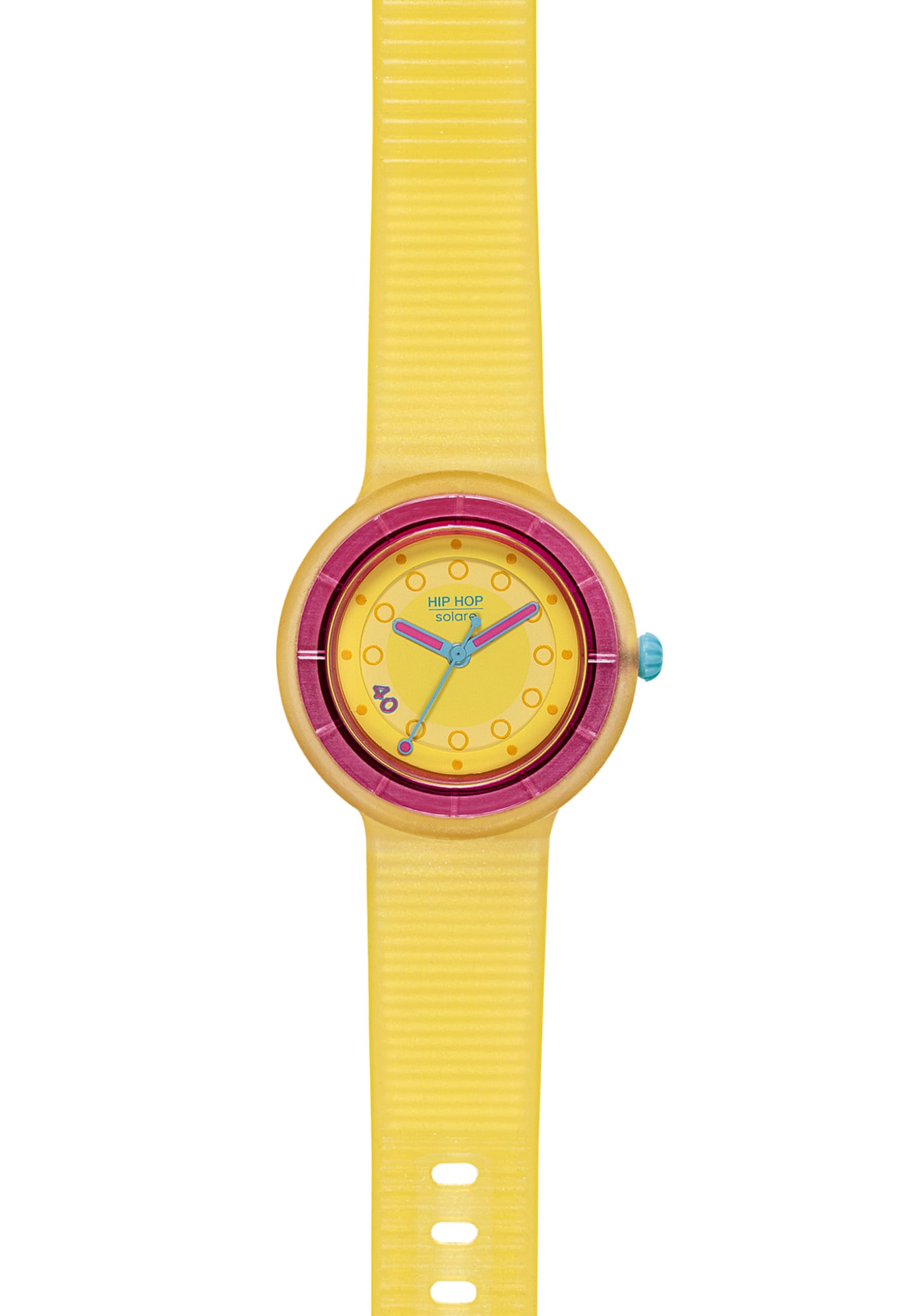 Hip Hop Hero.Dot Solar orologio donna giallo solare 34 mm 40 anni