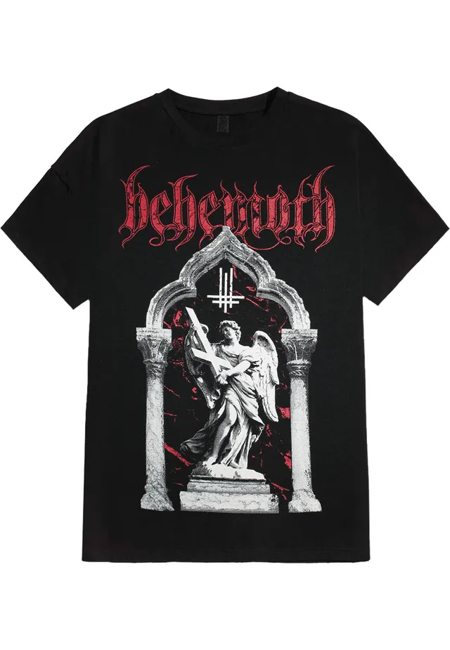 Behemoth Angel T-Shirt nera uomo manica corta