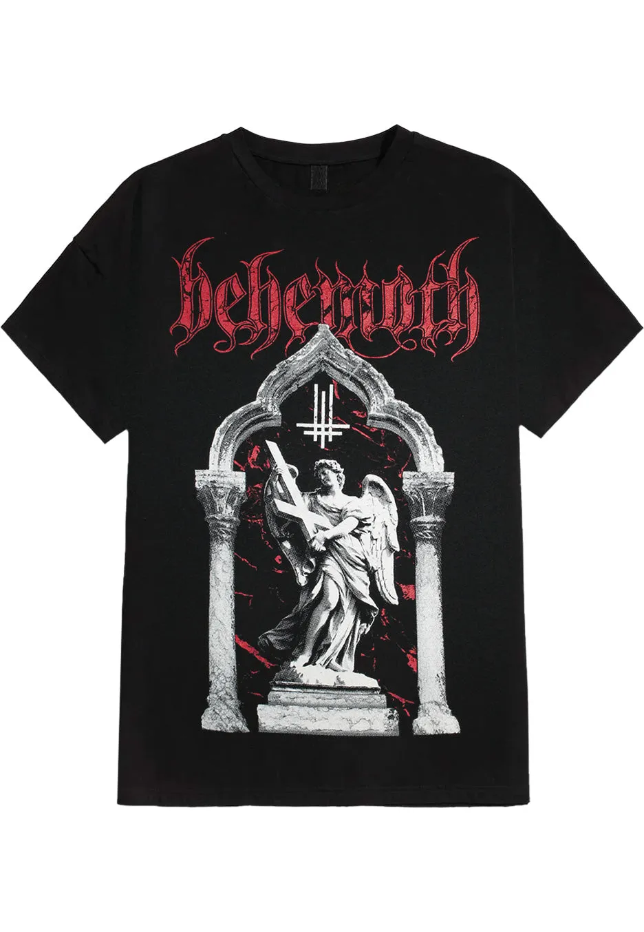 Behemoth Angel T-Shirt nera uomo manica corta