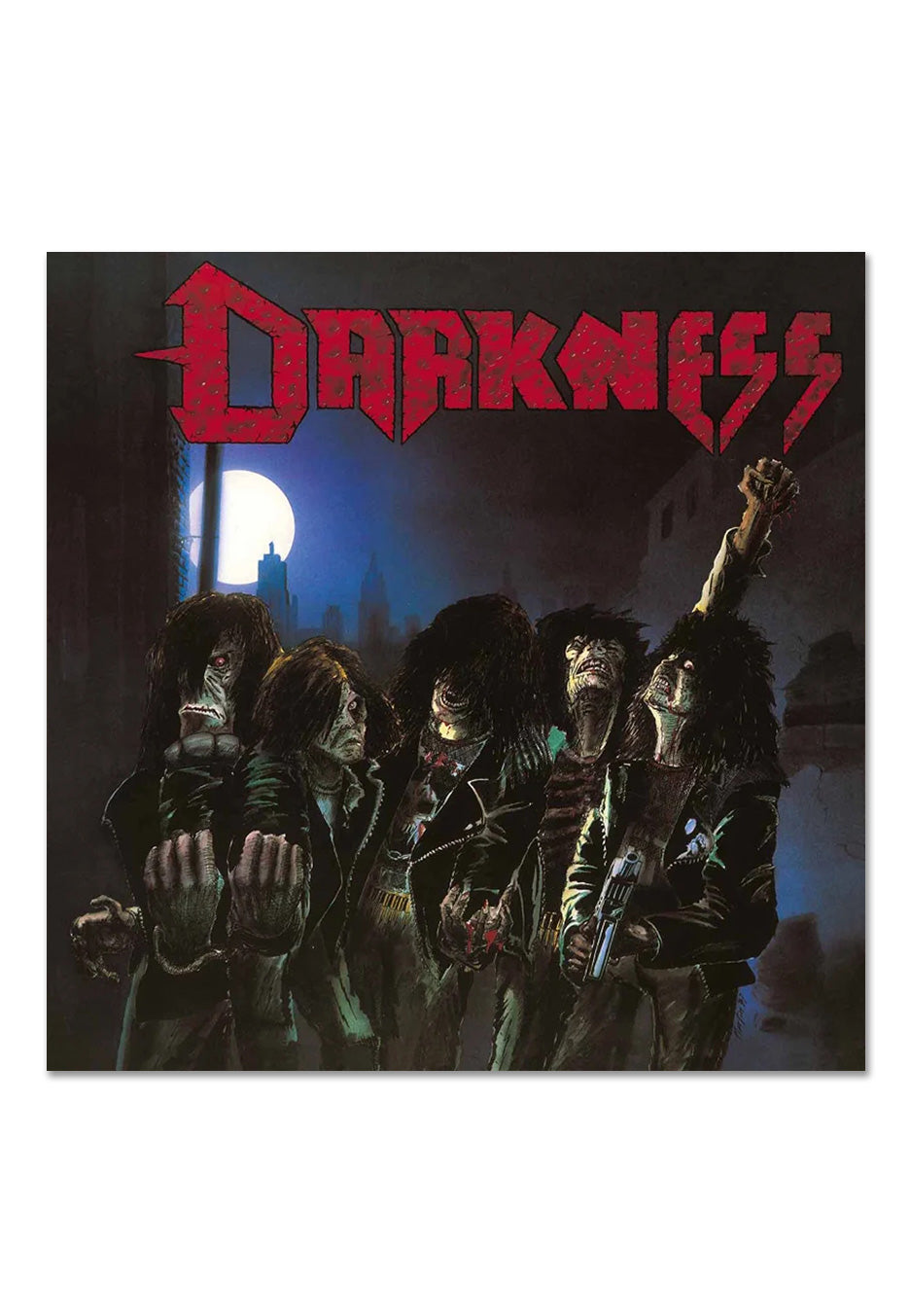 Darkness Death Squad vinile LP marmorato blu limitato
