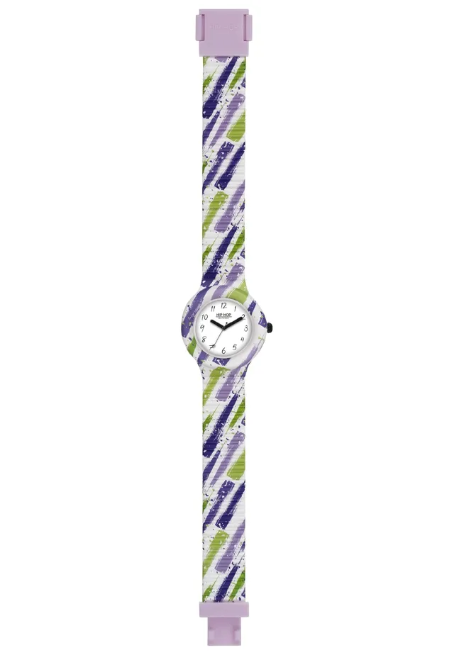 Hip Hop Hero 32 Spring Paint orologio donna lavanda 32 mm