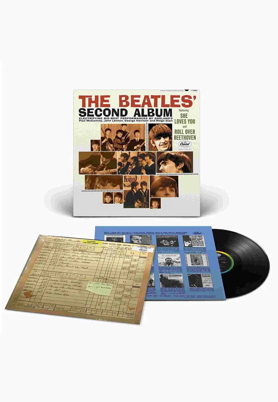 Beatles Second Album Mono vinile LP classic rock