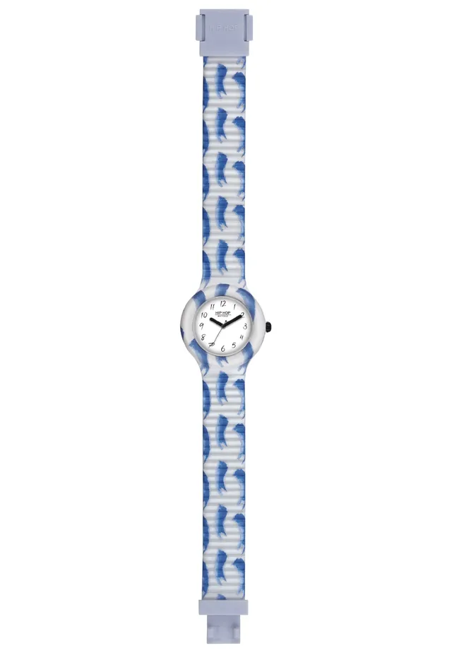 Hip Hop Hero 32 HWU1107 Orologio Donna Bianco Silicone