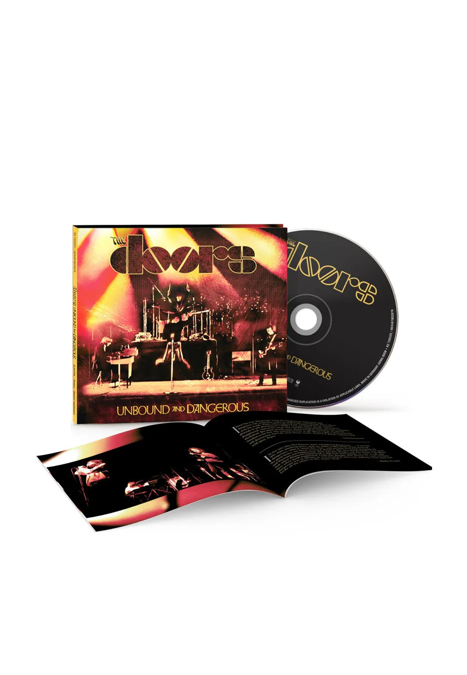 The Doors Unbound And Dangerous CD digipak blues rock