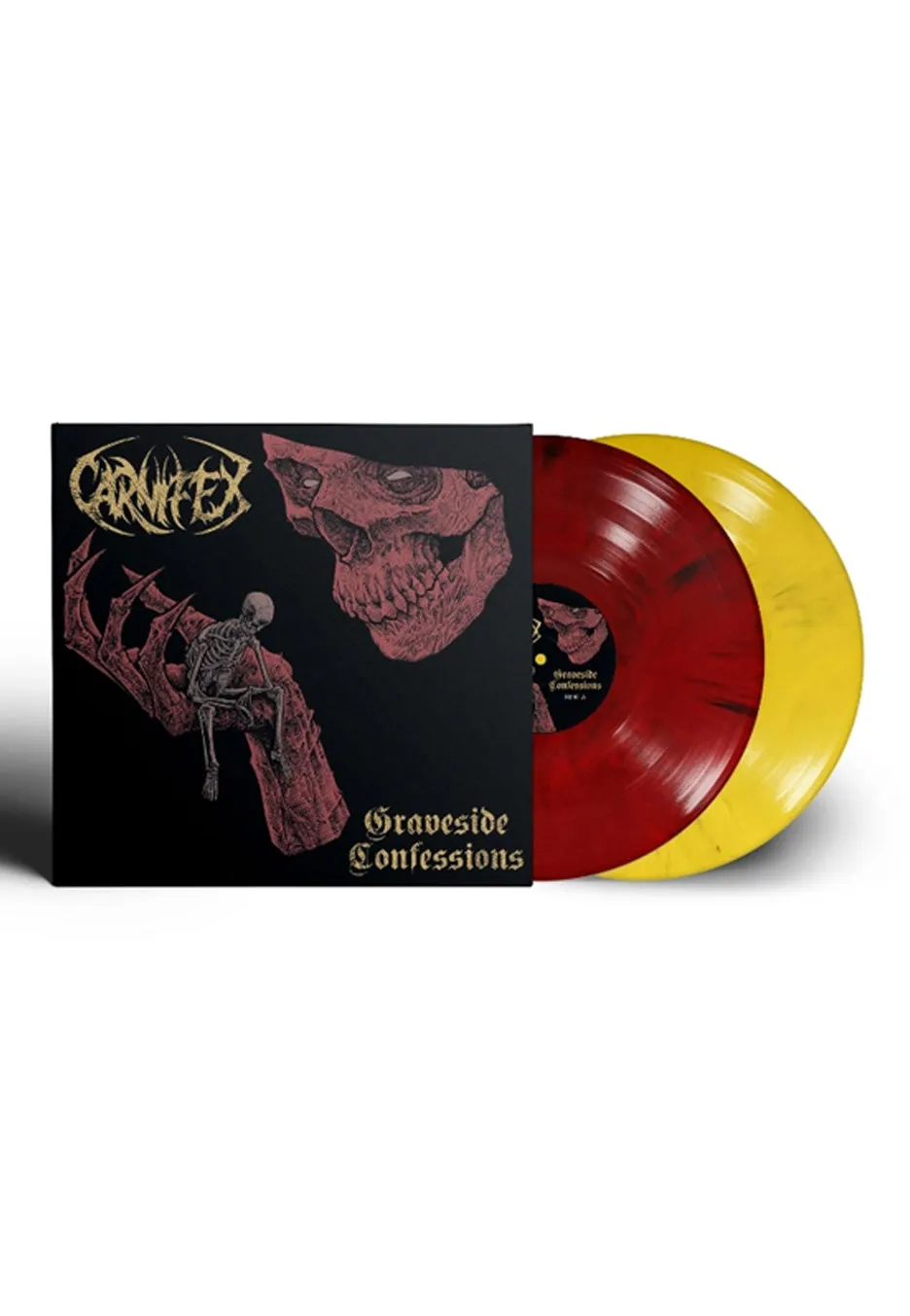 Carnifex Graveside Confessions doppio vinile 2 LP marmorizzato