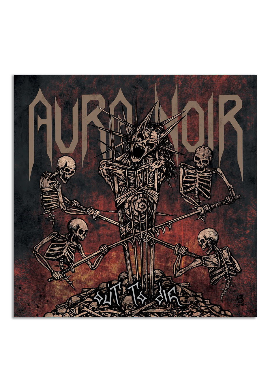 Aura Noir Out To Die CD black metal thrash