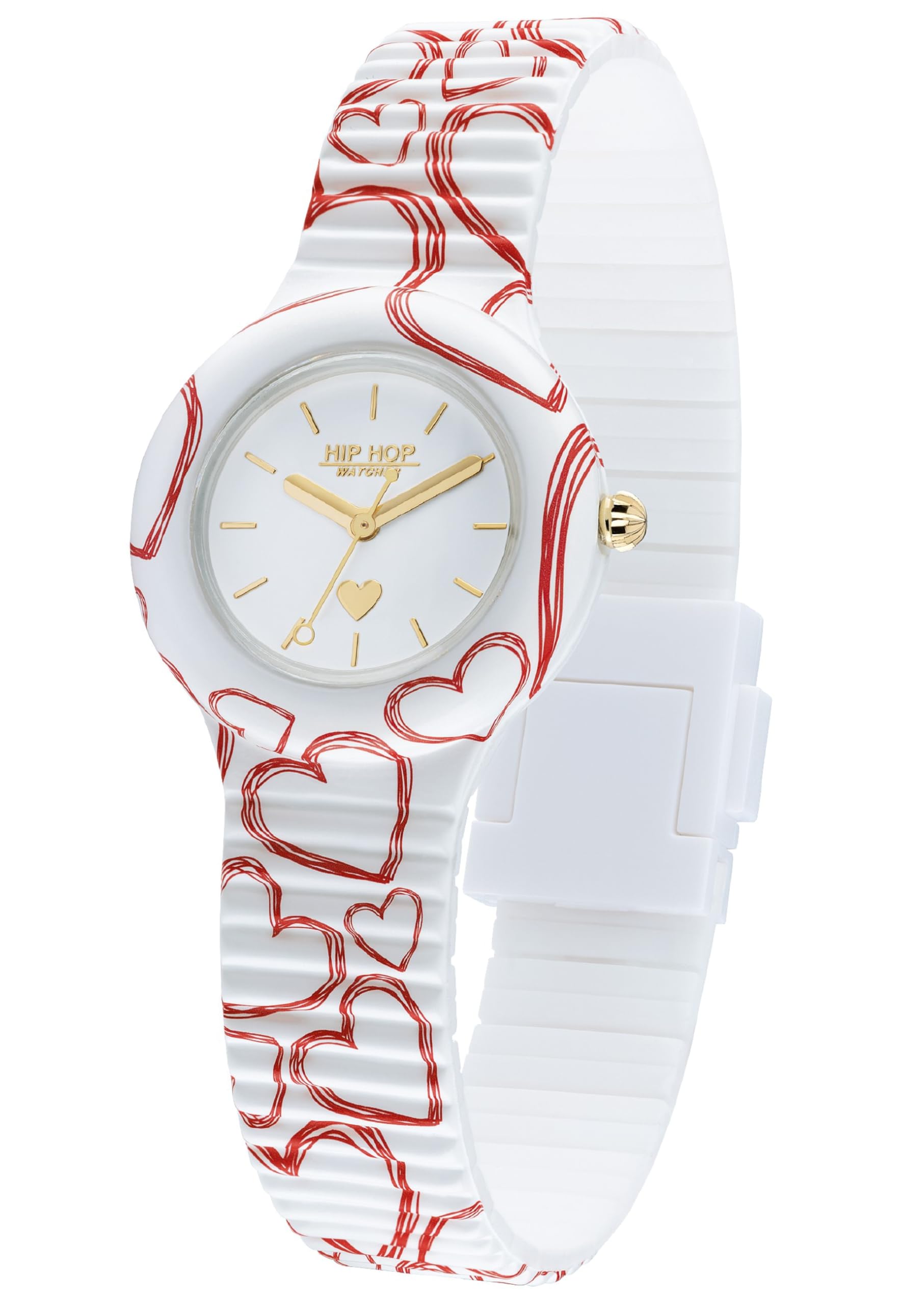 Hip Hop Hero 32 orologio donna silicone stampato 32 mm