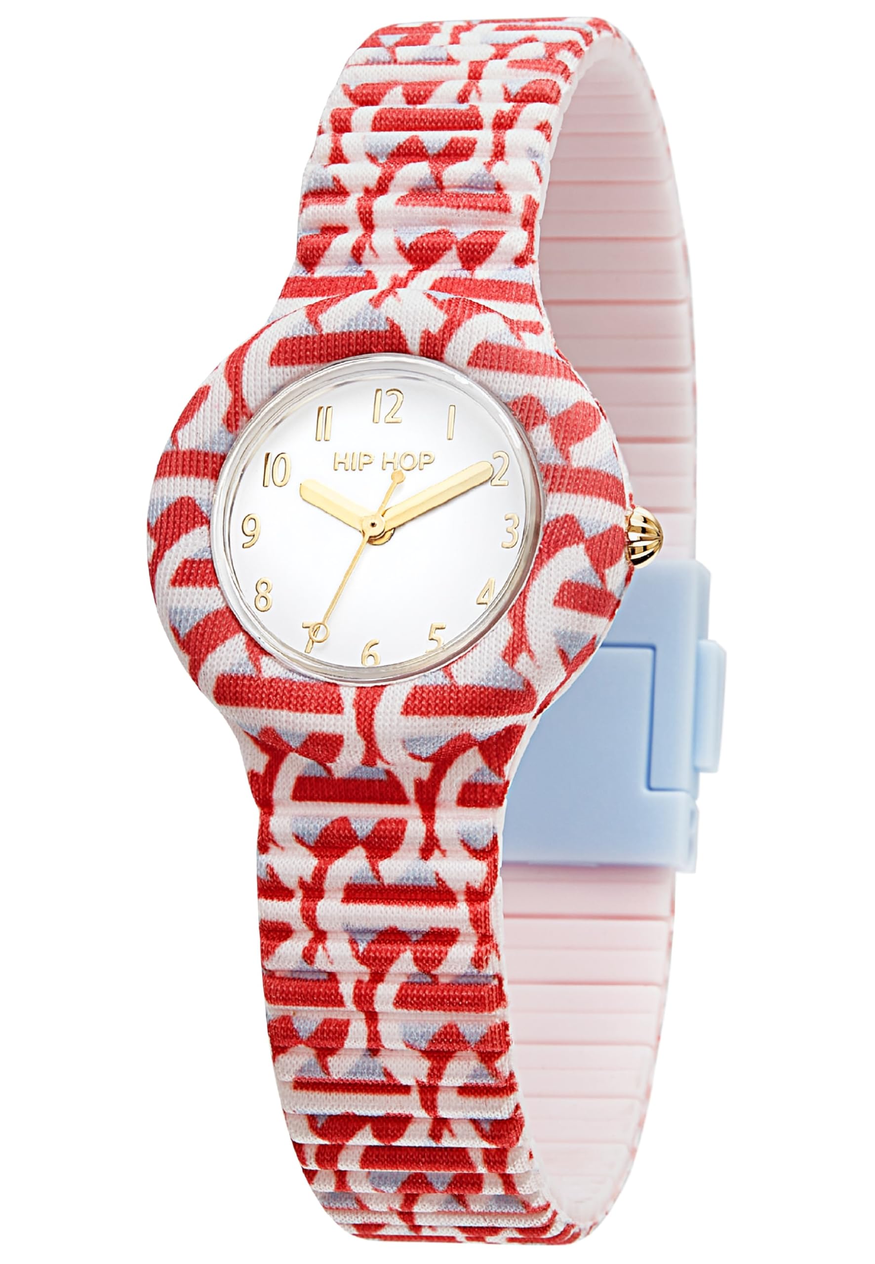 Hip Hop Logomania HWU1152 orologio donna bianco multicolore