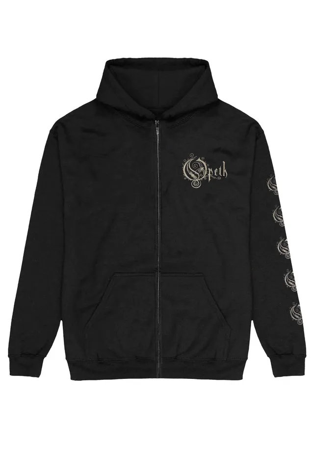 Opeth The Last Will And Testament felpa zip nera