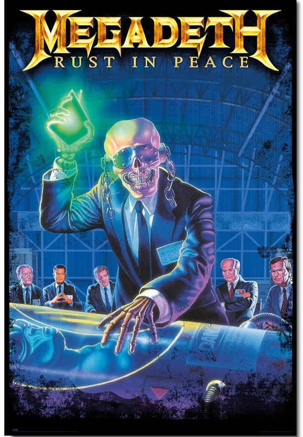 Megadeth Rust In Peace Maxi poster multicolore
