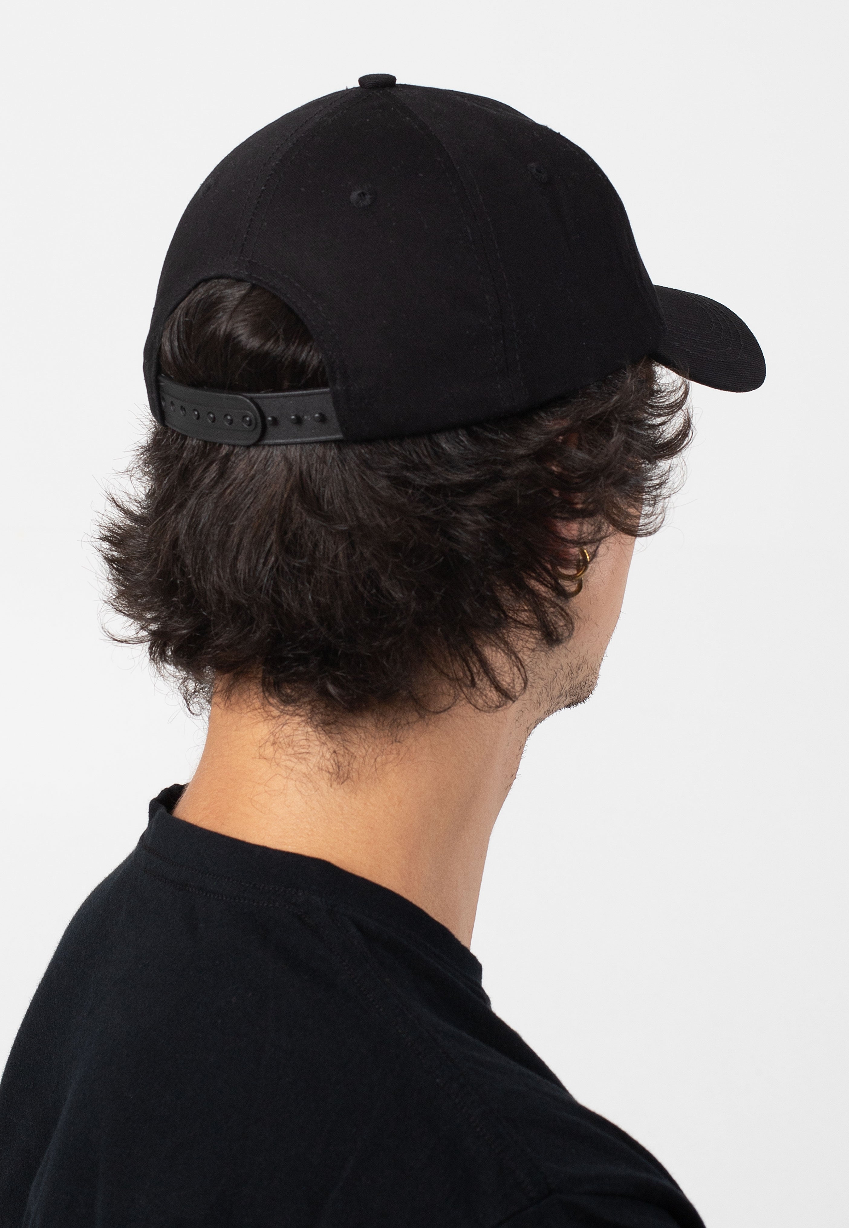 Whitechapel Riddick Logo cap snapback nero cotone