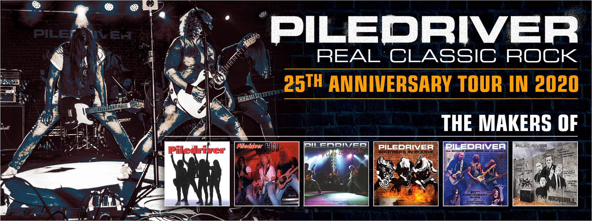 Piledriver Anniversary Bundle 5 CD + Blu-ray live