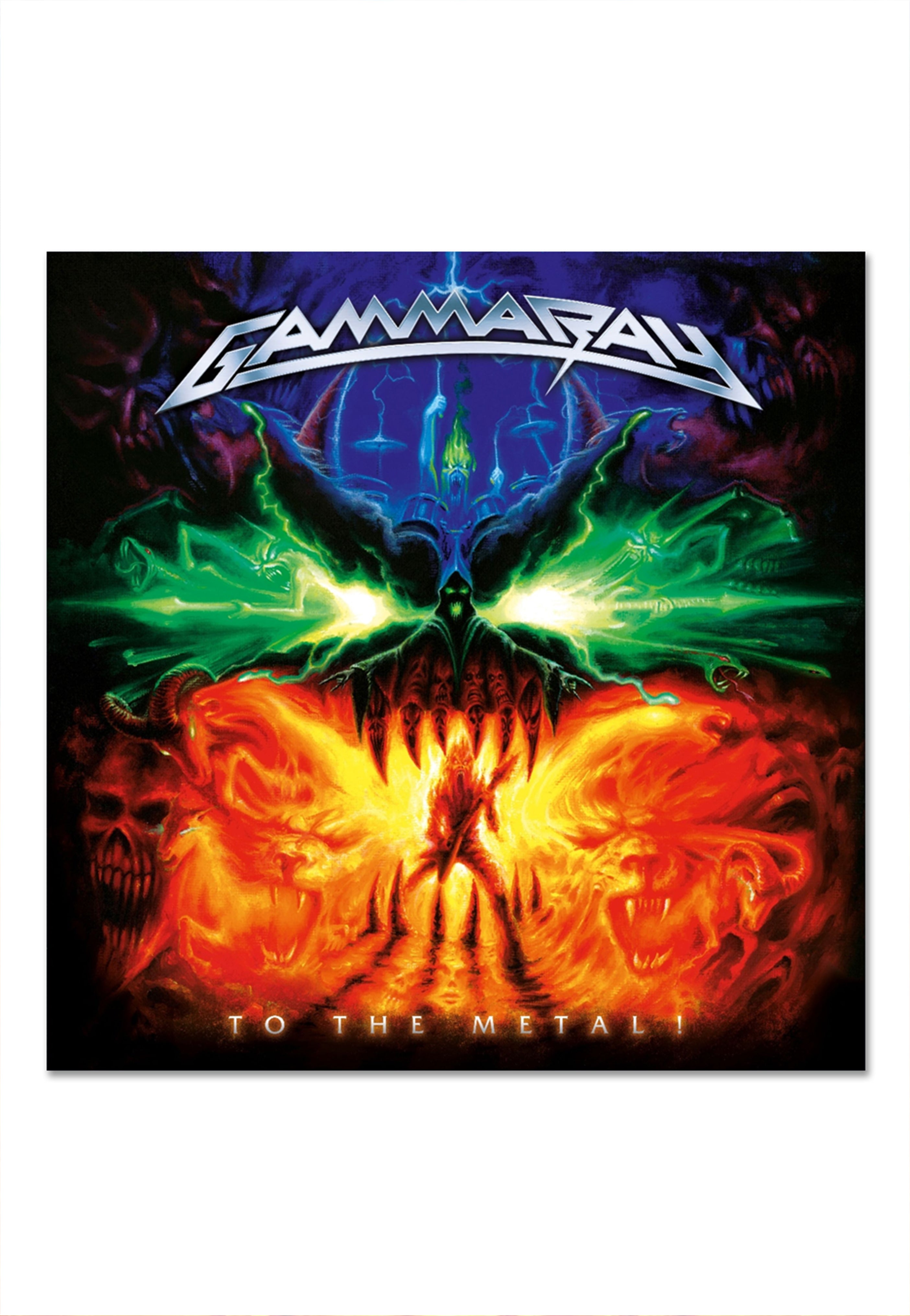 Gamma Ray To The Metal MC CD power metal